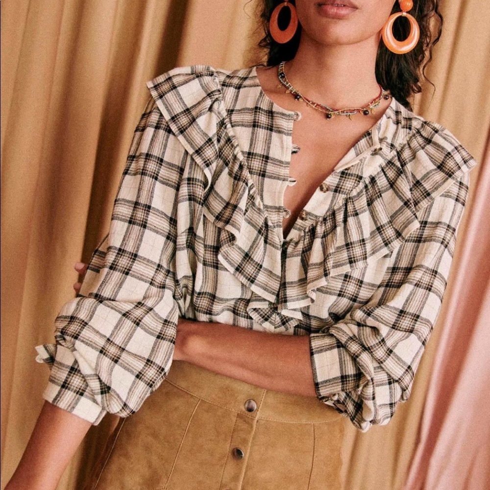 Brand new sezane Angelina shirt.